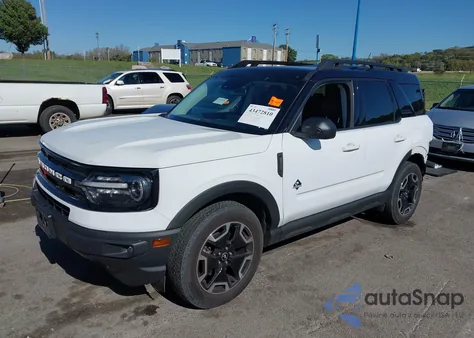 2022 Ford Bronco Sport Outer Banks из США, поврежденный, VIN 3FMCR9C62NRD26716